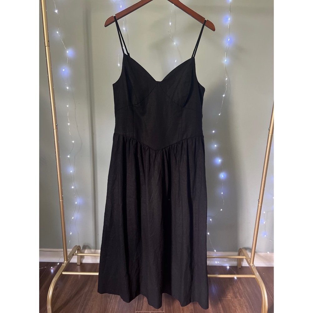 Christian Lacroix Black Midi Dress